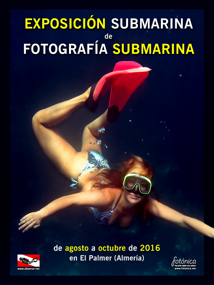 2016 Exposición Submarina de Fotografía Submarina _ cartel
